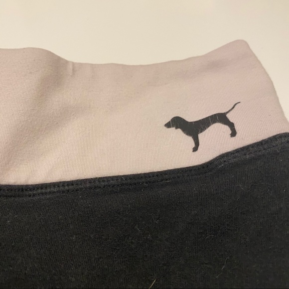 PINK by Victoria's Secret Yoga Black White Tights - Picture 3 of 5